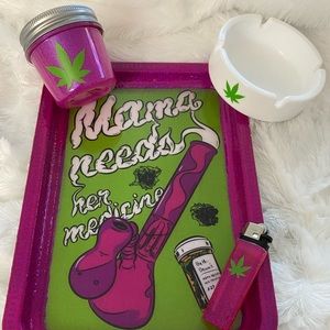 Rolling Tray Set